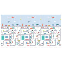 Bocioland soft foldable play mat 150x200 cm city BL122