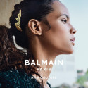 BALMAIN HAIR juukseklamber 18K kullatud / Slide Signature Logo 18K Gold
