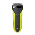 Braun Series 3 300 Elektriline Pardel, Meestele, Must/Volt Roheline
