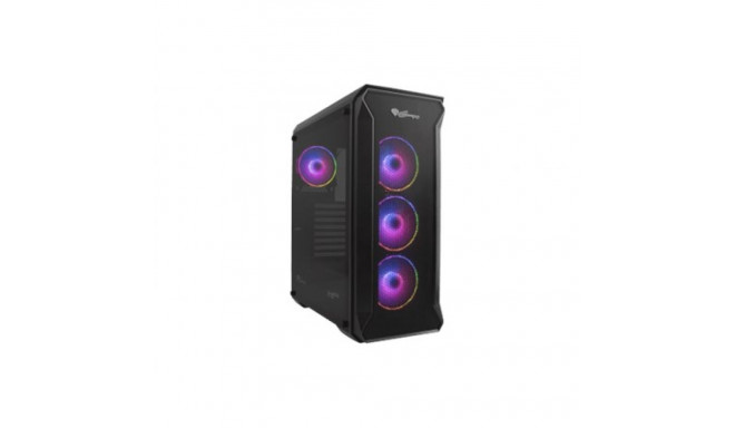 GENESIS Irid 505 ARGB midi-tower must läbipaistev