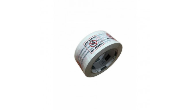 BSTech printed adhesive tape 48 mm x 100 m ‘STOP safety tape’