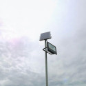 V-TAC 40W Black IP65 Solar LED Projector, Remote Control, Timer VT-200W 4000K 3100lm