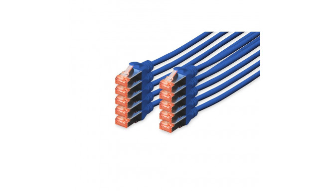 Digitus patch-kaabel CAT 6 S/FTP, 10 tk