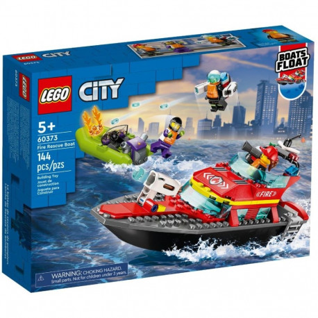 LEGO CITY 60373 tuletõrje päästepaat