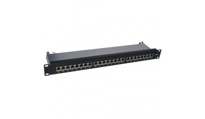 Alantec PK040 Patch panel STP cat.6A 24 ports LSA 1U 19"