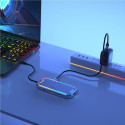 Unitek jaotur USB-C, HDMI 2.0, RJ45, 3,5mm, 100W 10Gbps