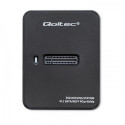 Qoltec 50313 salvestusseadme korpus SSD korpus Must M.2