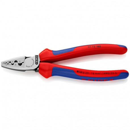 KNIPEX HÜLSIKRIMPTANGID 180mm
