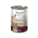 FAMILY FIRST Pühad Täiskasvanud Part maguskartuliga - Märg koeratoit - 400 g