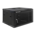 Qoltec 54489 RACK 19" kapp | 6U | 600 x 370 x 600 | Perforeeritud uks