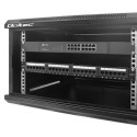 Qoltec 54489 RACK 19" kapp | 6U | 600 x 370 x 600 | Perforeeritud uks