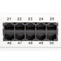 Digitus CAT 3 ISDN patch panel, unshielded, grey