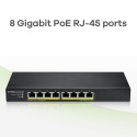Zyxel GS1915-8EP hallatav L2 Gigabit Ethernet (10/100/1000) toite üle Etherneti (PoE) must