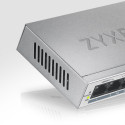 Zyxel GS1005HP haldamata gigabitine Ethernet (10/100/1000) toite üle Etherneti (PoE) hõbedane