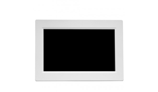 Denver PFF-1015W digital photo frame White 25.6 cm (10.1") Touchscreen Wi-Fi