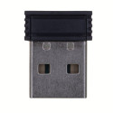 Activejet K-3803SW juhtmevaba klaviatuur, töötab 1x 1.5V AAA patareiga, must