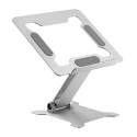 Gembird NBS-D1-03 laptop stand Silver 39.6 cm (15.6")