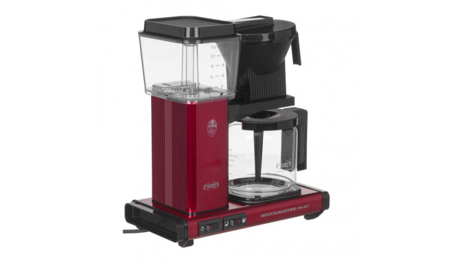 MOCCAMASTER KBG SELECT metallikpunane tilaga kohvimasin