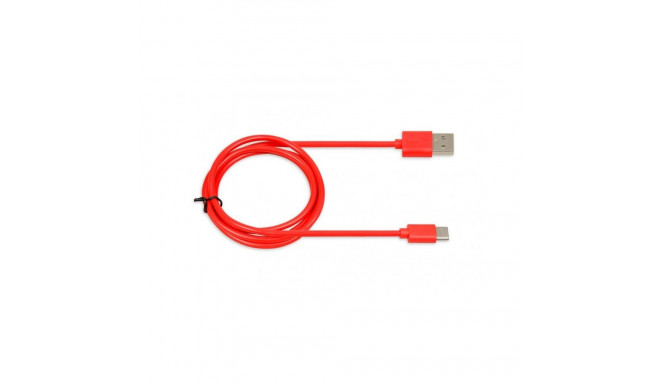 I-BOX USB 2.0 Type C kaabel 2A 1m punane
