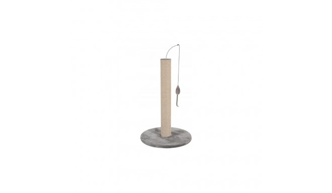 Zolux kass kraapimispost mänguasjaga 63 cm - hall