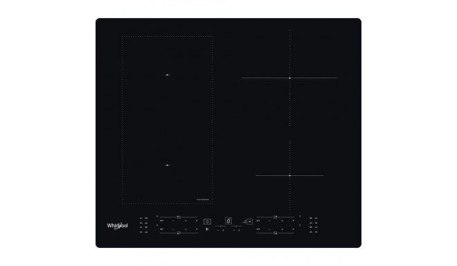 Whirlpool WL B3360 NE Black Built-in 59 cm Zone induction hob 4 zone(s)