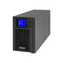 Qoltec 53981 UPS | On-line | Puhta Siinuse Laine | 2kVA | 1.6kW | LCD Ekraan | USB