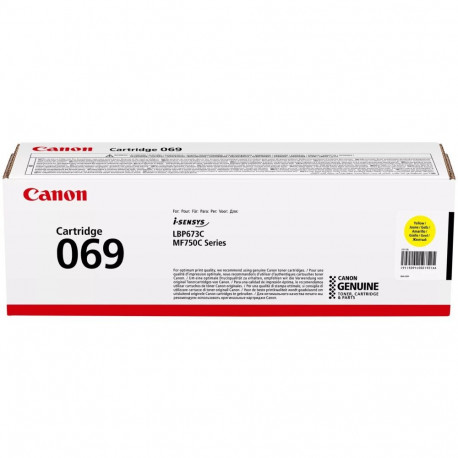 Canon toonerkassett 5091C002 originaalne, kollane