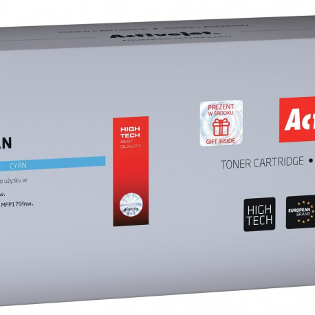 Activejet ATH-2071N toner (replacement for HP 117A W2071A; 2071A; Supreme; 700 pages; cyan)