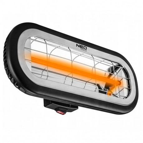 NEO TOOLS 90-032 elektriline infrapuna sise- ja väliküttekeha 2000 W must