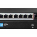 Extralink PoE Switch CERES 8x 100Mb/s PoE/PoE+, 2x RJ45 Uplink 100Mb/s, 96W