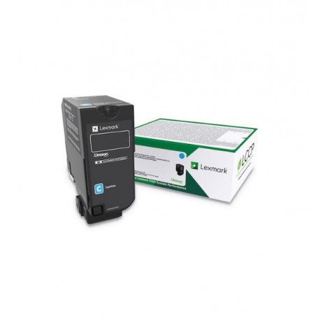Lexmark 74C2HCE toner cartridge 1 pc(s) Original Cyan