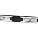 Intellinet Patch Panel, Cat6, UTP, 16-Port, 1U, Black