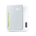 TP-Link TL-MR3020 juhtmevaba ruuter Kiire Ethernet Ühekanaliline (2.4 GHz) 4G Hõbedane, Valge