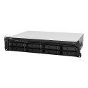 Synology RackStation RS1221+ NAS/salvestusserver Rack (2U) Ryzen Embedded V1500B 4 GB DDR4 DiskStati