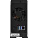 Synology DiskStation DS124 NAS/salvestusserver Lauaarvuti Ethernet LAN Must RTD1619B