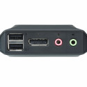 ATEN 2-pordiline USB DisplayPort kaabliga KVM-lüliti