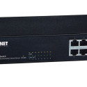 Intellinet 8-Port Fast Ethernet PoE+ Switch, 8 x PoE ports, IEEE 802.3at/af Power-over-Ethernet (PoE