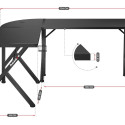 Gaming desk Huzaro Hero 6.3 Black