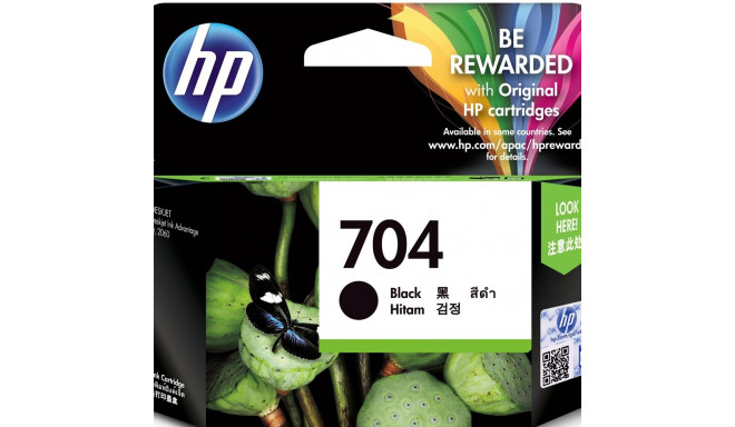 HP 704 originaal must 1 tk