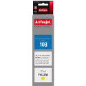 Activejet tint AE-103Y Epson 103 C13T00S44A Supreme 70ml, kollane