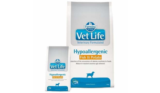 Farmina Vet Life Hypoallergenic Fish & Potato Dog  12kg