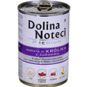 DOLINA NOTECI Premium rikkalik küüliku ja jõhvikaga - märg koeratoit - 400 g