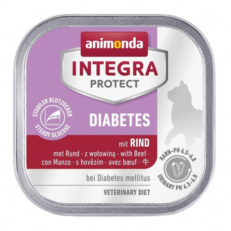ANIMONDA Integra Protect Diabetes veiseliha märg kassitoit 100g