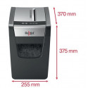 Rexel Momentum X312-SL paberipurustaja Osakesteks lõikamine Must, Hall