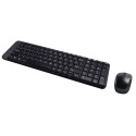 Logitech G MK220 klaviatuur RF juhtmevaba QWERTY US rahvusvaheline must