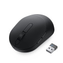 DELL MS5120W mouse Ambidextrous RF Wireless + Bluetooth Optical 1600 DPI