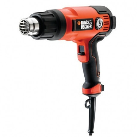 Black & Decker KX2200K-QS kuumapuhur 720 l/min 645 °C 2000 W must, oranž