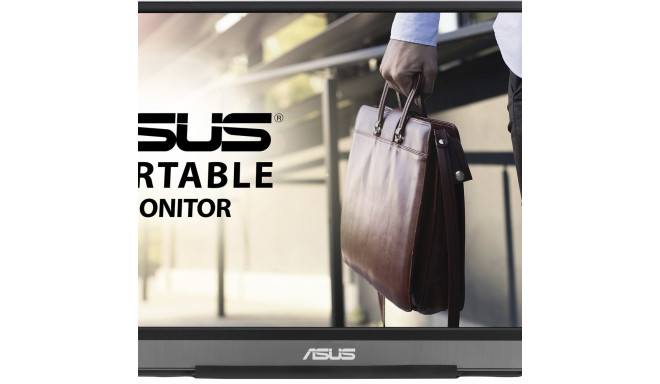 ASUS ZenScreen MB16ACE LED display 39.6 cm (15.6") 1920 x 1080 pixels Full HD Grey