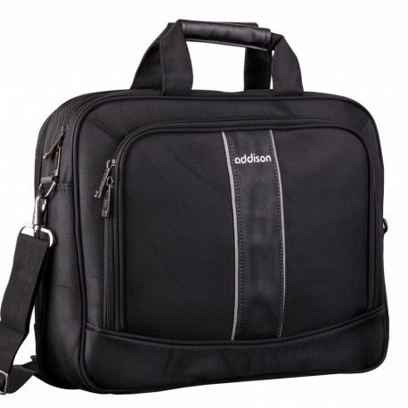 Addison 309014 notebook case 35.8 cm (14.1") Briefcase Black