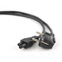 Gembird PC-186-ML12-1M toitekaabel Must CEE7/7 C5 pistik